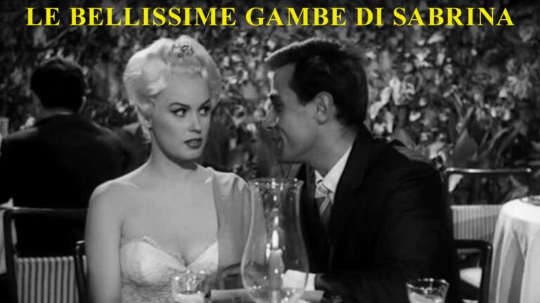 Le bellissime gambe di Sabrina