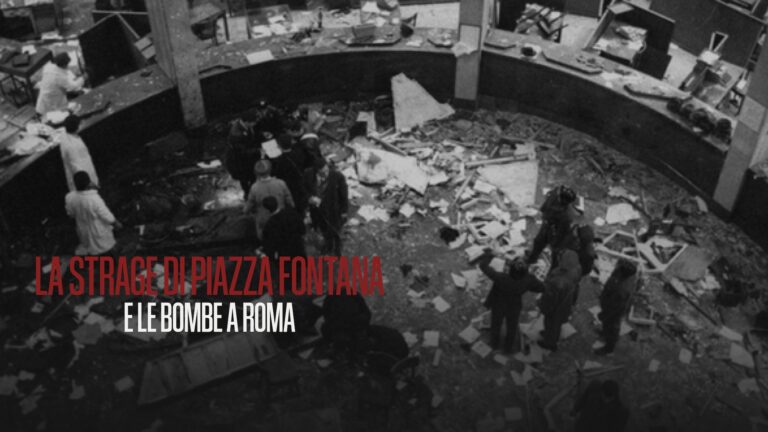 La strage di Piazza Fontana e le bombe a Roma