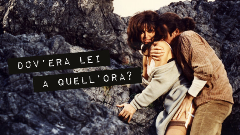 Dov’era lei a quell’ora?