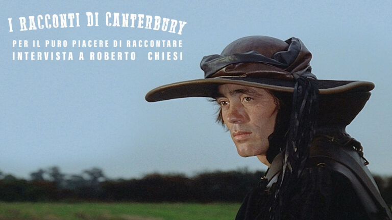 Per il puro piacere di raccontare – Intervista a Roberto Chiesi su “I racconti di Canterbury”