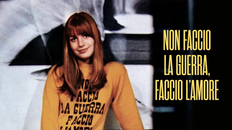 Non faccio la guerra, faccio l’amore