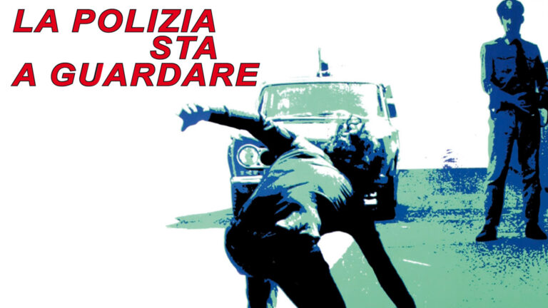 La polizia sta a guardare